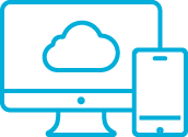Cloud Solutions Icons UCaaS Blue